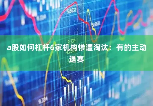 a股如何杠杆6家机构惨遭淘汰：有的主动退赛