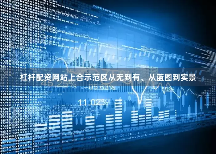 杠杆配资网站上合示范区从无到有、从蓝图到实景
